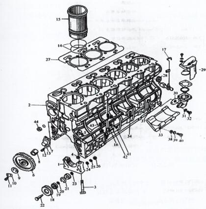 玉柴柴油機(jī)機(jī)體